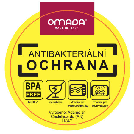 Plastične čaše za dezert Omada Sanaliving Water Cup 0,25 LT