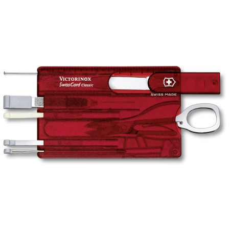 Višenamjenska kartica Victorinox SwissCard Classic crvena