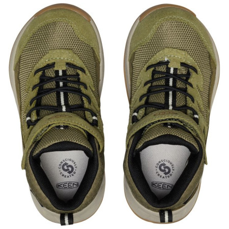 Dječja obuća Keen Hightrail Mid Wp Children Dark Olive