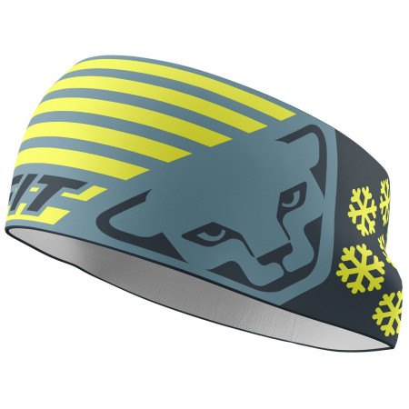 Traka za glavu Dynafit Graphic Performance Headband plava/žuta 3161 - smoke blue/0720 FLAG