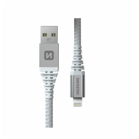 Kabel Swissten Kevlar USB / Lightning 1,5 m bijela white