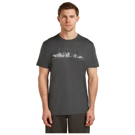 Muška majica Icebreaker Men Merino 150 Tech Lite SS Tee The Peaks