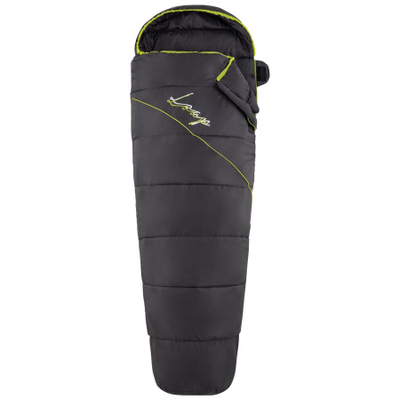 Ženska vreća za spavanje Loap Laghau crna/zelena