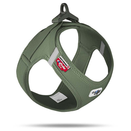 Ogrlica za psa Curli Vest Clasp Air-Mesh kaki Moss