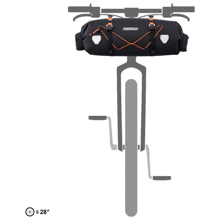Torba za upravljač Ortlieb Handlebar-Pack Flex
