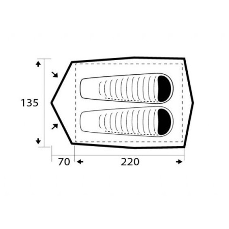 Turistički šator Trimm Duo