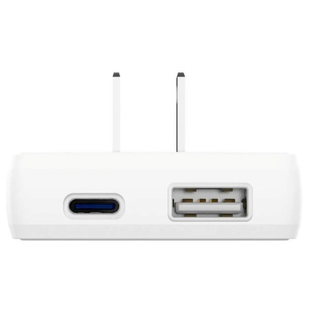 Adapter Swissten World Travel Charger 45W GaN USB-C + USB-A
