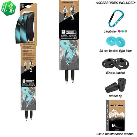 Trekking štapovi Fizan Compact 4 Tech