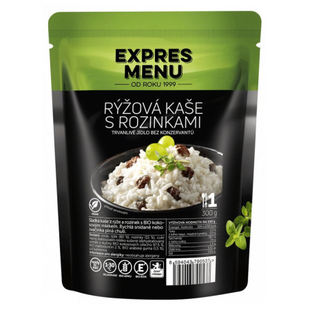 Gotova jela Expres menu Rižina kaša s grožđicama 300g