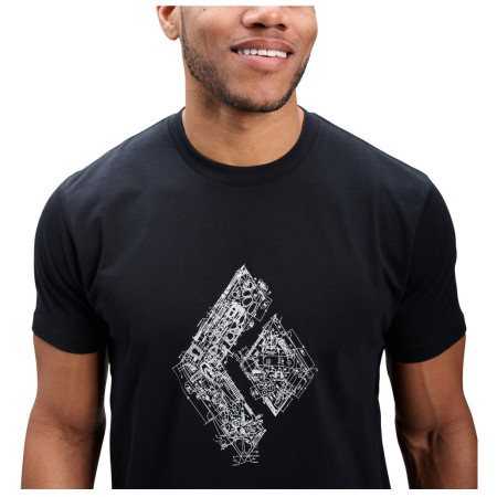 Muška majica Black Diamond M Engineered Diamond Ss Tee