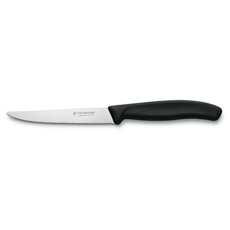 Nož za odrezak Victorinox nož za meso Victorinox 11 cm crna
