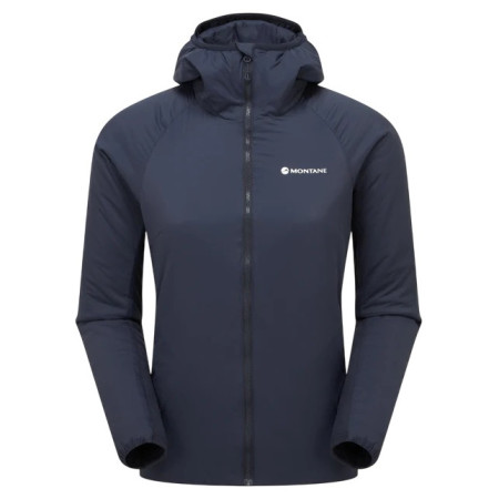 Ženska zimska jakna Montane F Sirocco Hoodie plava ECLIPSE BLUE