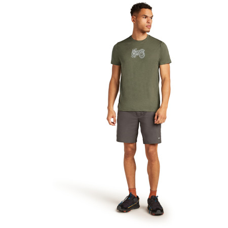 Muške funkcionalne majice Icebreaker M Mer 150 Tech Lite SS Tee Adventure Rid