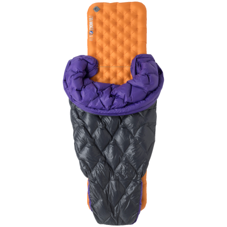 Vreća za spavanje od perja Big Agnes Fly Creek UL Zip Quilt 50 long