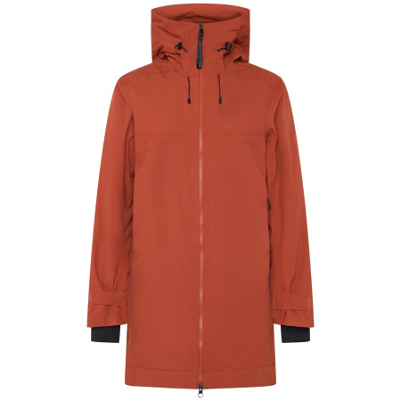 Ženski softshell kaput Didriksons Eris Wns Parka narančasta Rust