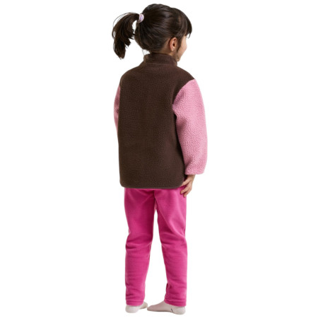 Dječja dukserica Didriksons Anten Kids Fullzip 2 Oyster Pink