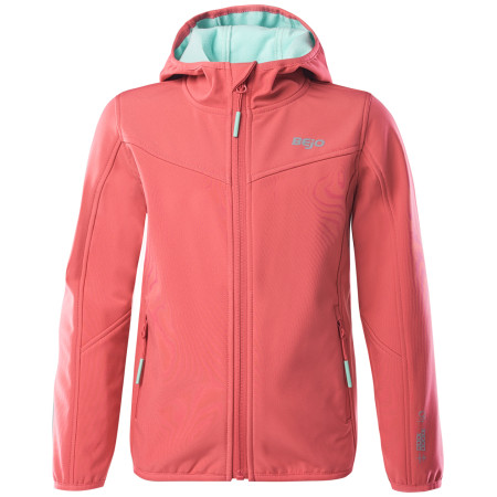 Dječja softshell jakna Bejo Lola II Kdg ružičasta ParadisePink/BeachGlass