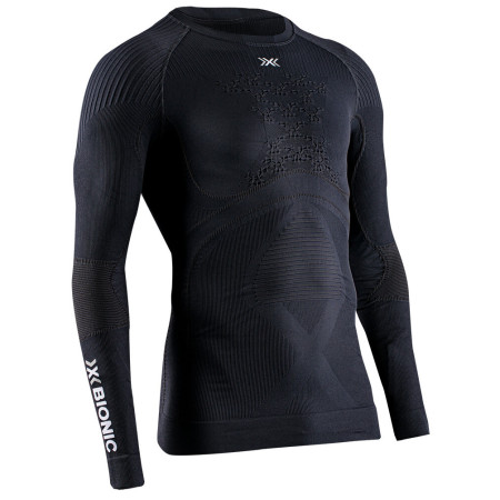 Muške funkcionalne majice X-Bionic Energy Accumulator 4.0 Shirt Lg Sl crna OPAL BLACK/ARCTIC WHITE