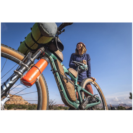 Boca od nehrđajućeg čelika Klean Kanteen Wide w/Wide Loop Cap - brushed stainless 800 ml