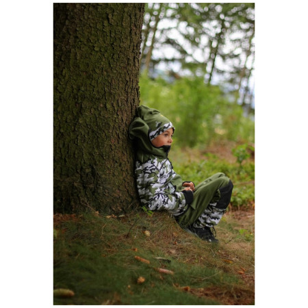 Dječje softshell hlače WAMU Khaki