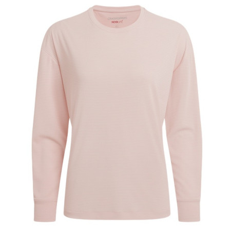Ženska majica Craghoppers NosiLife SolarShield+ Long Sleeved T-Shirt bež Sherbert