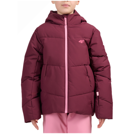 Dječja jakna za skijanje 4F Technical Jacket F1194 Burgundy boja vina Burgundy