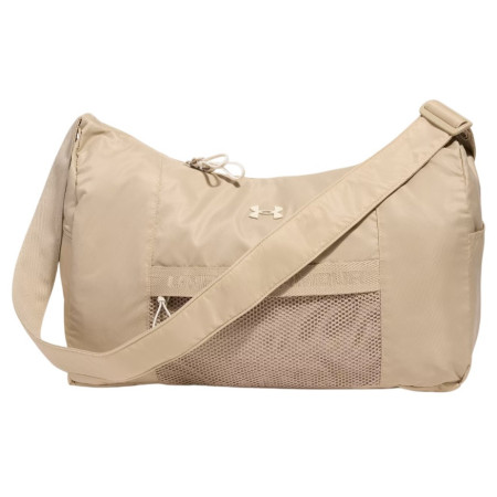 Torba preko ramena Under Armour Studio Slouchy Duffle smeđa City Khaki / / Stone
