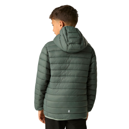 Dječja zimska jakna Regatta Junior Hooded Marizion Dark Forrest Green