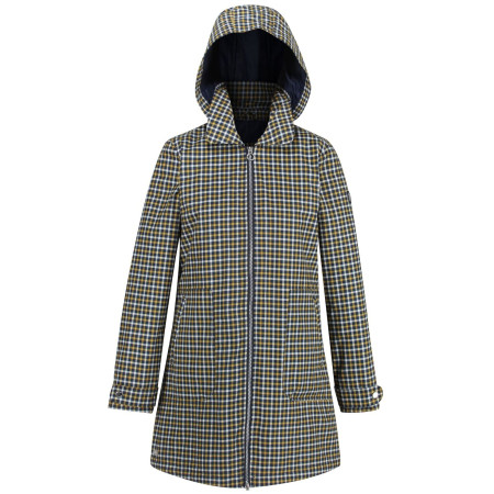 Ženski kaput Regatta Celinda plava/bijela Nvy/Mustrdsd