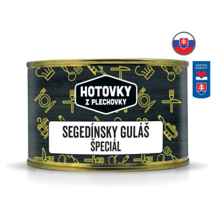 Glavno jelo Hotovky z plechovky Segedinski gulaš specijal (400 g)