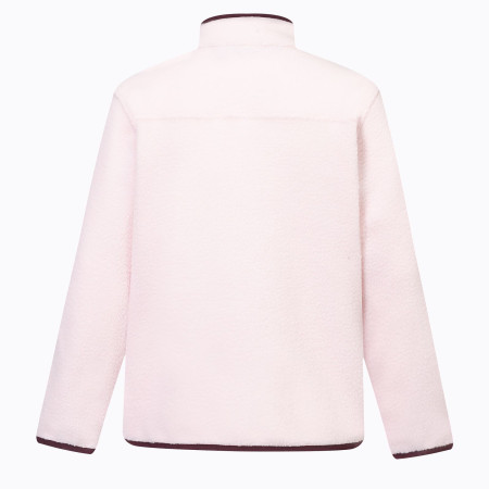 Dječja funkcionalna dukserica Regatta Junior Frankie Warm Fleece Pink Haze/Fig