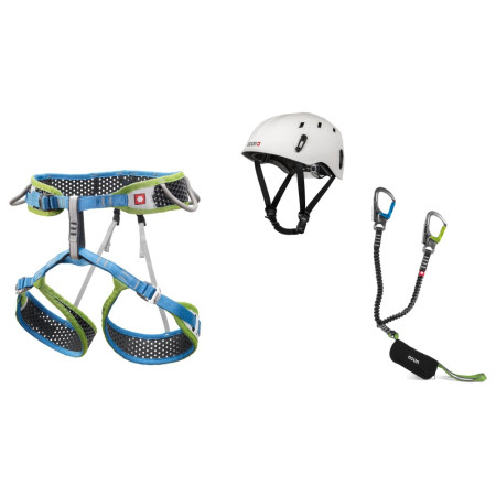 Samoosiguravajući komplet (via ferrata set) Ocún Via Ferrata Webee pail set plava