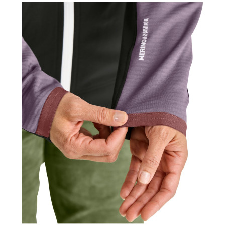 Ženska jakna Ortovox Fleece Rib Hoody W