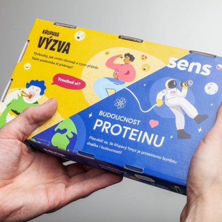 Jestivi crvi Sens Poklon set od 4 okusa