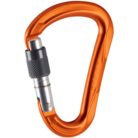 Karabiner Mammut Wall HMS Screw Gate narančasta orange