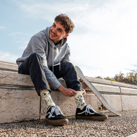 Čarape YY VERTICAL Climber Doodle