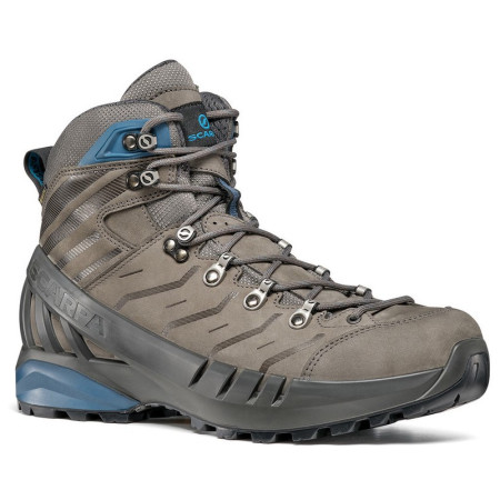 Muška obuća Scarpa Cyclone GTX siva/plava Gull Gray/Stone Blue 