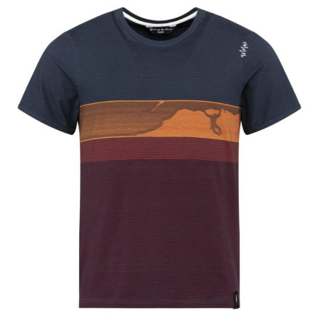 Muška majica Chillaz Kamu Climbing plava / crvena