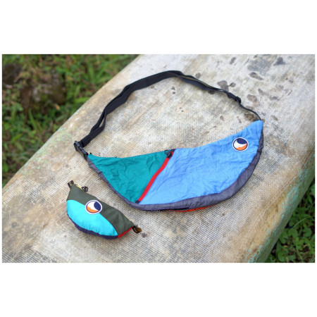 Torbice oko struka Ticket to the moon Upcycled Sling Bag Unique Edition