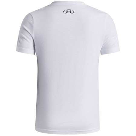 Dječja funkcionalna majica Under Armour UA B Patch Pack Wm SS White