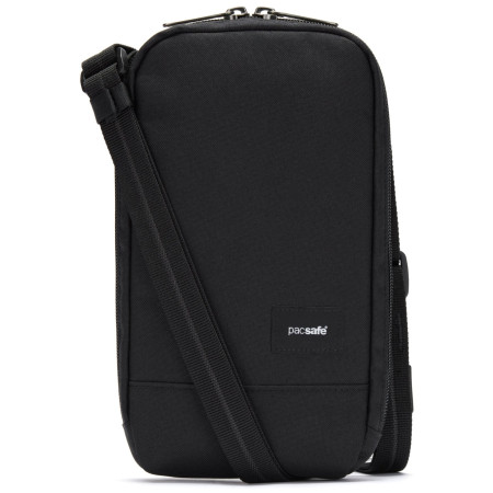 Torba preko ramena Pacsafe RFIDsafe Tech Crossbody crna jet black