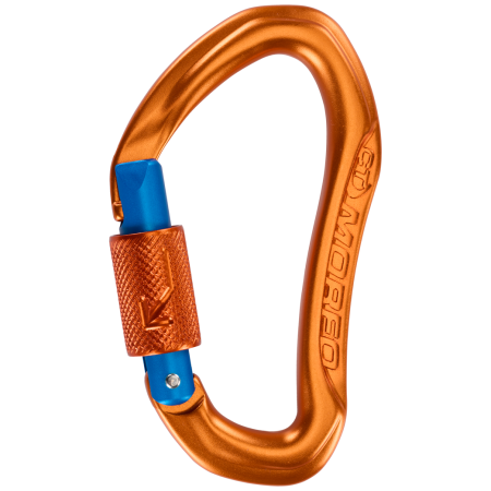 Karabiner Climbing Technology Morfo BG (brilock gate) narančasta/plava Orange/Blue