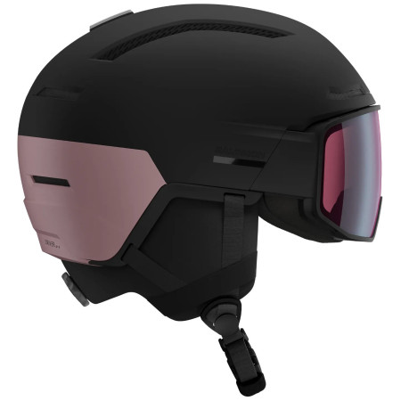 Skijaška kaciga Salomon Driver Pro Sigma Mips crna/ružičasta Black / Dawn Pink
