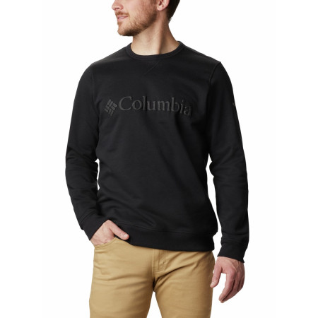Muška dukserica Columbia M Logo Fleece Crew crna/siva BlackPuffLogo