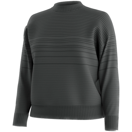 Ženski džemer Smartwool Women's Summit Crew Sweater siva Charcoal