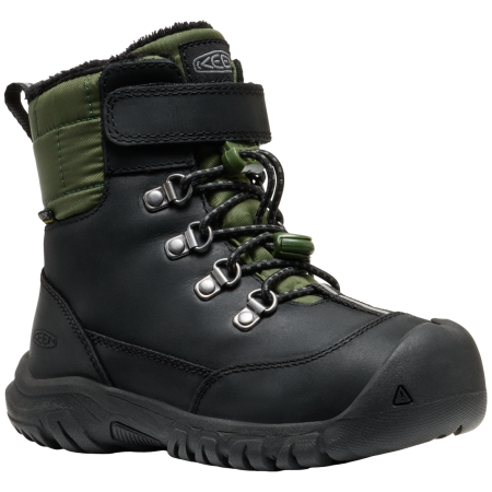 Dječje zimske cipele Keen Kanibou Wp Children crna/zelena black/bronze green