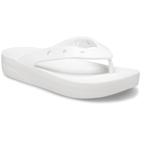 Ženske japanke Crocs Classic Platform Flip W bijela