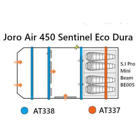 Rezervna zračnica Vango Airspeed S.I Pro Tube 630 x 10 cm - AT338