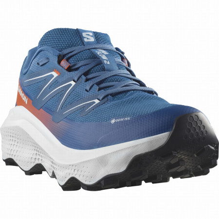 Muška obuća Salomon Ultra Flow 2 Gore-Tex plava Dark Blue / Ballad Blue / Cherry Tomato