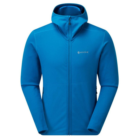 Muške funkcionalne majice dugih rukava Montane Protium Hoodie plava Electric Blue